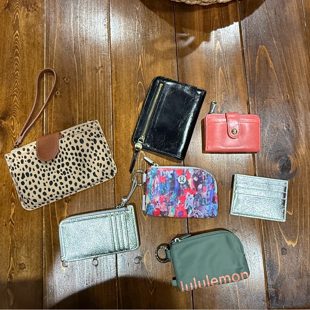 Collection of wallets/card cases